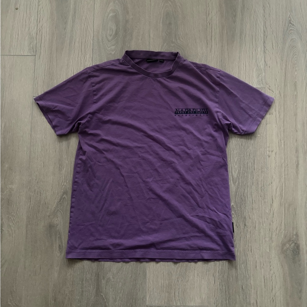 Napapijri Purple Short Sleeve Crewneck Tee